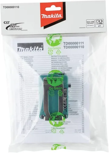 Vista 6 de Makita Fuente de alimentación TD00000110 12V max CXT con puerto USB
