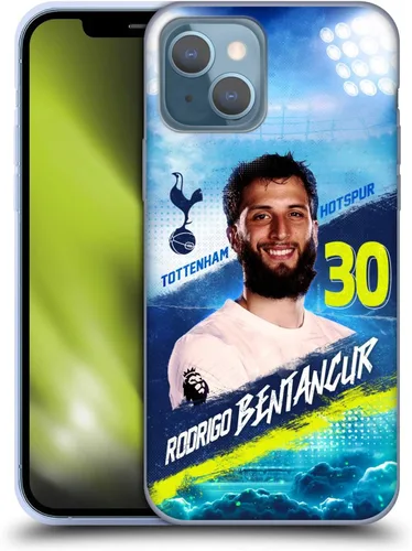 Vista 59 de Head Case Designs Officially Licensed Tottenham Hotspur F.C. Cristian Romero 2023/24 First Team Gel Case [Military Grade] Compatible with Apple