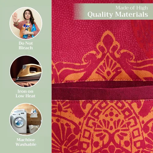 Vista 1239 de Maison d' Hermine Delantales para mujer con bolsillo, 100% algodón (27.50 x 31.50 pulgadas)