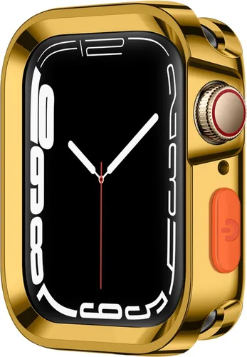 Vista 20 de Amizee Estuche Resistente Compatible con Apple Watch Series 9/8/7 41mm SE 3/2/1 Series 6/5/4 40mm, Funda Protectora de TPU Blanda a Prueba de Golpes