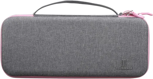 Vista 2 de Tourmate Funda rígida de almacenamiento para Logitech K400 Plus/MX - Funda de viaje para Logitech POP Keys Touch TV/Keychron K1 teclado (solo caja)