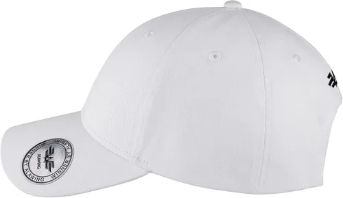 Vista 3 de ALAWING Gorra de béisbol plateada de tamaño ajustable para actividades al aire libre, algodón puro, resistente al sudor y transpirable, M