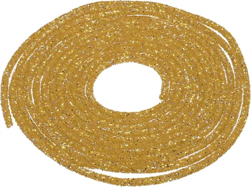 Vista 8 de MECCANIXITY Cuerda de lentejuelas con purpurina de 2.5 yardas, 6mm, 0.24 pulgadas, cuerda de tubo de lentejuelas con diamantes de imitación