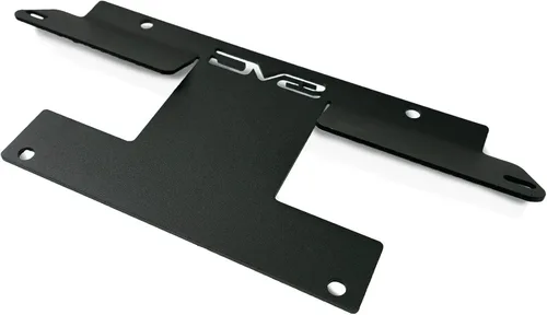 Vista 3 de Soporte de placa frontal DV8 para Ford Bronco 2021-2026 sin montaje de taladro Plate Mount for OEM Modular Steel Bumper, Relocation Holder Kit