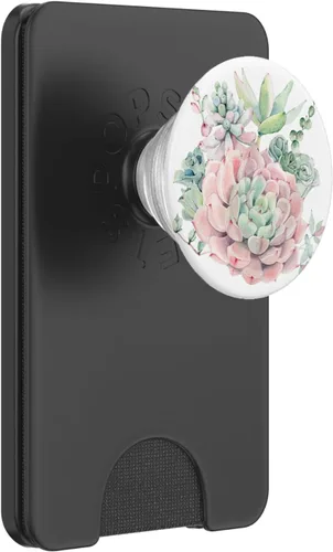 Vista 7 de Nature Magick - Soporte y agarre para teléfonos y tabletas con diseño de PopSockets, color rosa