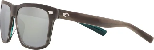 Vista 3 de Costa Del Mar Aransas - Gafas de sol redondas para hombre, Gris