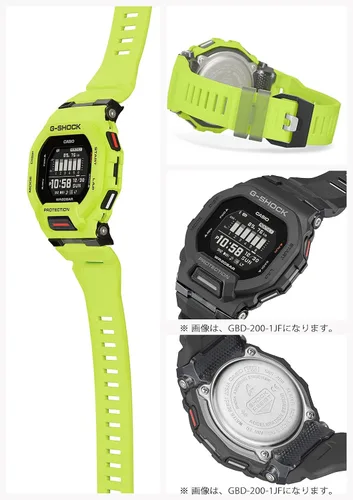 Vista 2 de Casio G-Shock GBD-200-9JF 20 ATM resistente al agua G-Squad Reloj enviado desde Japón