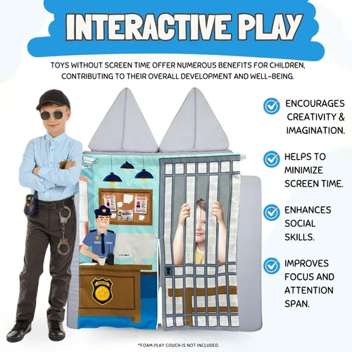 Vista 3 de Couch Swag Panel de juego para sofá de espuma para niños, sofá infantil