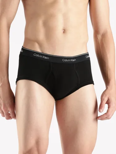 Vista 5 de Calvin Klein Calzoncillos tipo brief clásicos de algodón para hombre, paquete de 3