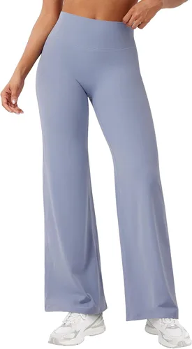 Vista 8 de YEOREO Ease - Leggings rectos para mujer, pantalones de yoga para gimnasio Amarillo (Butter Yellow)