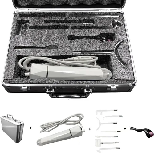 Vista 7 de Lift Wand 2.0 - Varita facial antienvejecimiento para terapia cutánea de hasta 20 vatios de potencia, incluye 5 accesorios con accesorio exclusivo