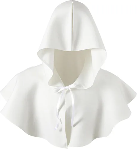 Vista 9 de Boyiee Disfraz medieval de Halloween con capucha para disfraz de médico de plaga, accesorio de cosplay pagano
