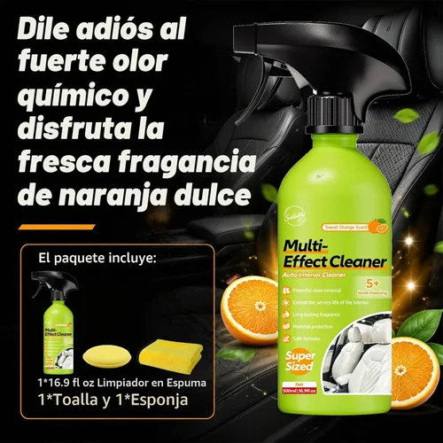 Vista 7 de Kit de spray limpiador de tela para techo de techo de espuma para interiores de coche