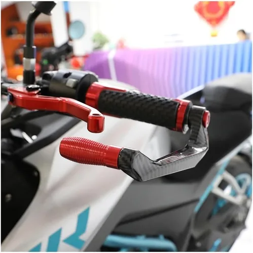 Vista 5 de Motorcycle Handguards, for Y&amaha XT660 XT 660 XT660 X R 2004 2017 Motorcycle Handlebar Grips Guard Brake Clutch Levers Antiskid Handle Grips Handle