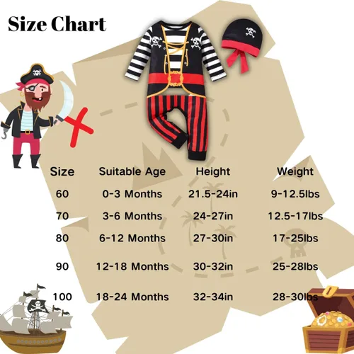 Vista 6 de Ropa de Halloween para bebés recién nacidos, body de manga larga con sombrero