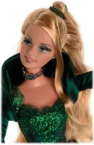 Vista 3 de Muñeca Holiday Barbie - Edición especial 2004 Verde