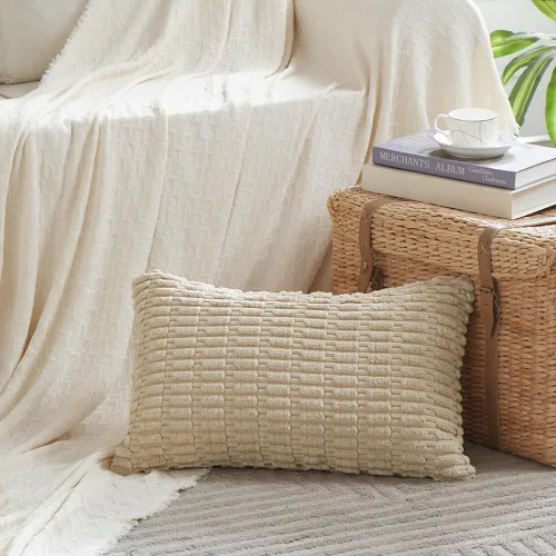 Vista 29 de Fancy Homi - Fundas decorativas para cojines, 18 x 18 pulgadas, para sala, sofá o cama, decoración rural, estilo bohemio, funda de cojín cuadrada