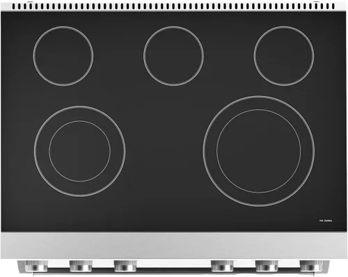 Vista 6 de THOR Kitchen Cocina eléctrica profesional de 36 pulgadas en acero inoxidable - Modelo ARE36