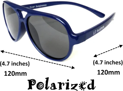 Vista 5 de BIB-ON Top Flyer - Paquete de 2 lentes de sol para niños pequeños de 2 a 4 años