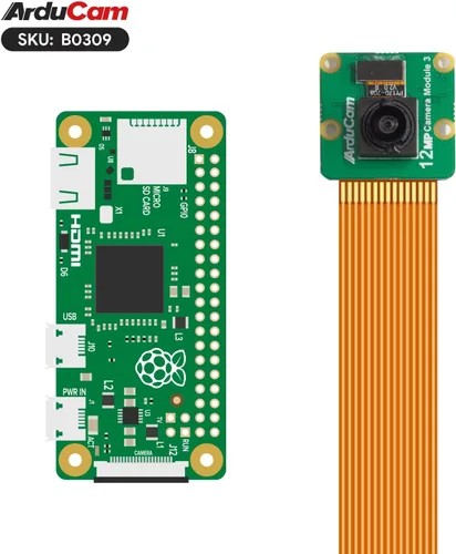 Vista 4 de Arducam para Raspberry Pi Camera Module 3, 12MP IMX708 102 ° (H) Cámara HDR de enfoque fijo gran angular para Raspberry Pi 5, 4/4B, 3/2/Zero W