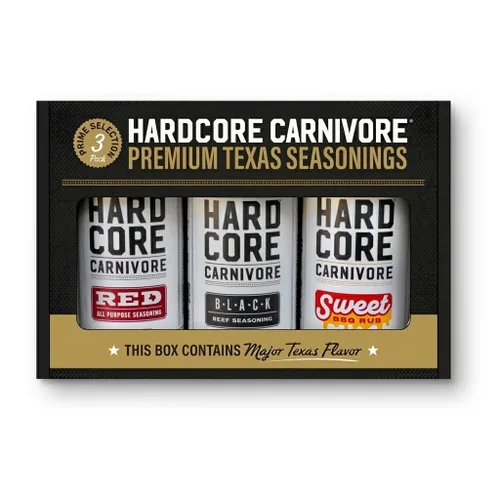 Vista 14 de Hardcore Carnivore Rojo: Condimento multiusos (coctelera de 11 onzas) Hecho en Texas, para cerdo, pollo, barbacoa, asar a la parrilla y ahumar