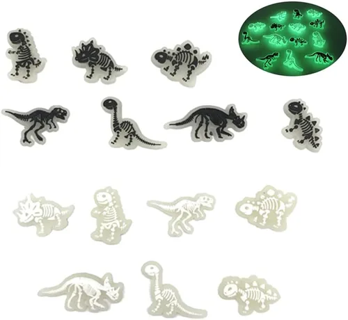 Vista 3 de pequano Dijes de dinosaurio para zapatos, dijes para niños, decoración de pines de PVC para zuecos, zapatos, pulseras, dinosaurios, recuerdos