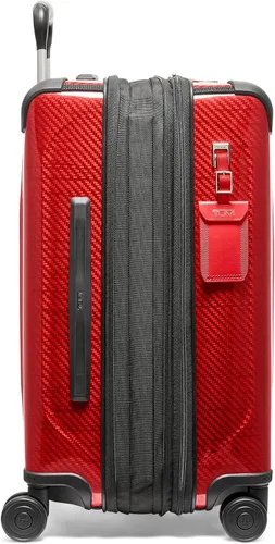 Vista 3 de TUMI Tegra-Lite International - Maleta de mano extensible con 4 ruedas, color rojo, Rojo (Blaze Red)