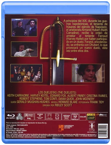 Vista 2 de The Duellists Blu-Ray, Reg.ABC Import - Spain