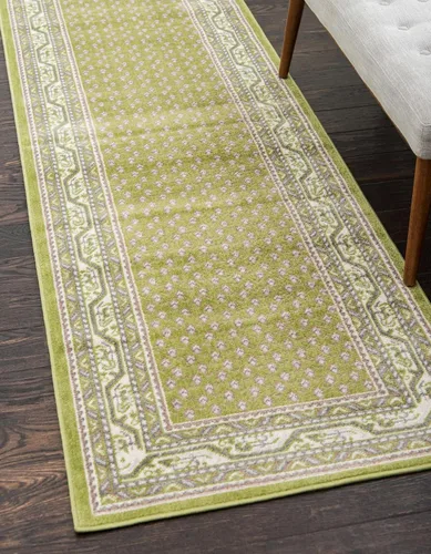 Vista 27 de Unique Loom Williamsburg Collection Area Rug - Allover (2' x 3' 1" Rectangle Gray/Black)