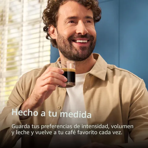 Vista 6 de Philips Máquina de café expreso totalmente automática serie 3300 con sistema de leche LatteGo y molinillo integrado, 6 preajustes de café caliente
