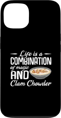 Vista 7 de iPhone 16 Life is a combination of magic and Clam Chowder Case