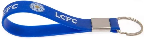 Vista 2 de Leicester City FC - Llavero con correa (talla única) (azul/blanco)
