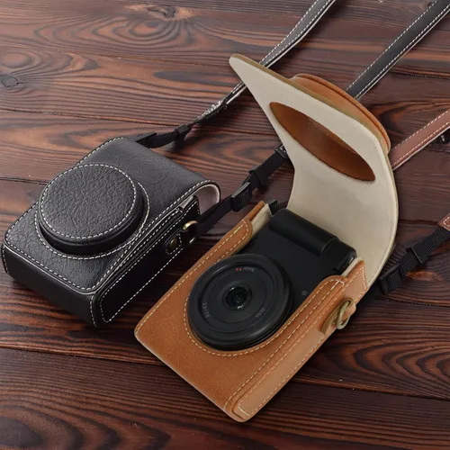 Vista 7 de Rieibi Funda para cámara Sony ZV1F/ZV1/Ricoh GR IV/IIIx/Ricoh III/Fujifilm X-Half/X-HF1/Panasonic LX9 LX10 LX15/Canon G7X III / G7X II / SX740 HS