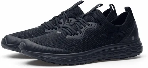 Vista 2 de Shoes for Crews Everlight Pro, Women's Slip Resistant Work Shoes, Water Resistant, Black