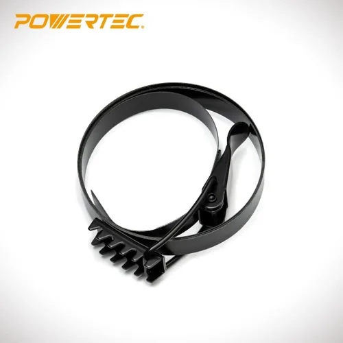 Vista 2 de POWERTEC 71736 Abrazadera de banda para colector de polvo, 24 pulgadas