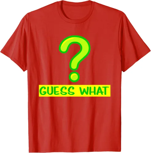 Vista 94 de Question Mark playera Guess What playera, hombre XL, Púrpura
