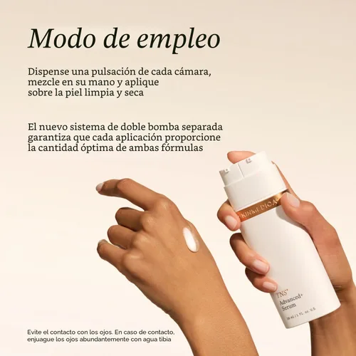 Vista 7 de SkinMedica TNS Advanced+ - Suero facial multipéptido para ayudar a mejorar la apariencia de arrugas, líneas finas, tono de piel y textura (1 oz)