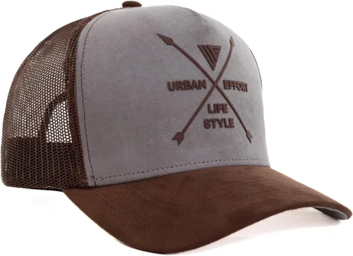 Vista 118 de Urban Effort Gorra trasera de malla, para hombres y mujeres, gorra de béisbol de 5 paneles, gran cierre a presión para caza y senderismo