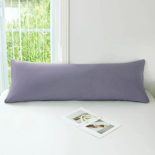 Vista 13 de MILDLY Funda de almohada súper suave – Fundas de almohada ligeras de microfibra lavada, tamaño King, color gris, 2 unidades, fácil cuidado