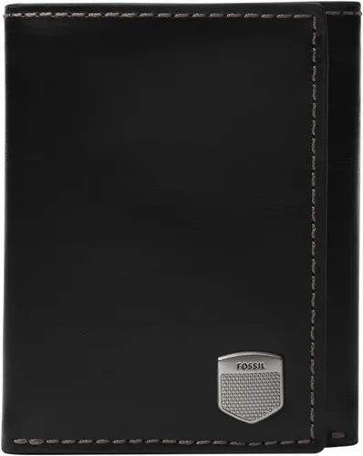Vista 12 de Cartera de piel plegada para hombre Fossil