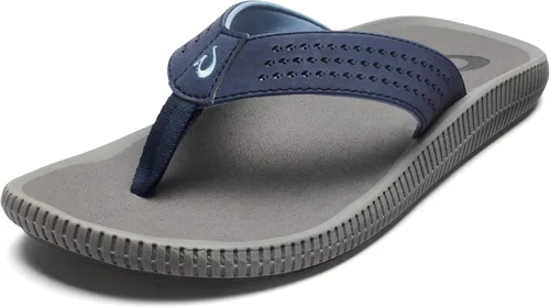 Vista 35 de OLUKAI Ulele Sandalias - Hombre Ceniza/Ceniza