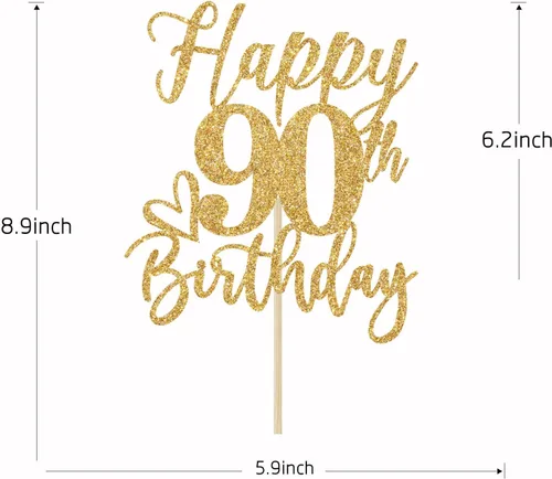 Vista 137 de Decoración para pastel de cumpleaños número 10, decoraciones de cumpleaños número 10, doble dígito, Hello 10, suministros para fiesta de cumpleaños