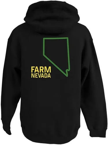 Vista 2 de John Deere Sudadera con capucha Farm Nebraska para hombre