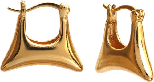 Vista 49 de Gempires - Aretes ligeros y gruesos, delicados y minimalistas, hipoalergénicos, chapados en oro, sin deslustre, diseño clásico, para uso diario