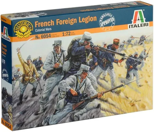Vista 7 de Italeri 6054 Legión Extranjera Francesa Guerras Coloniales Soldados de Plástico Escala 1:72