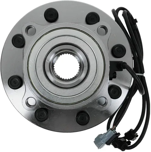 Vista 2 de Par de 2 cubos de rueda delantera y conjunto de rodamientos para Nissan Frontier Pathfinder Xterra NP300 RWD 2005-2016