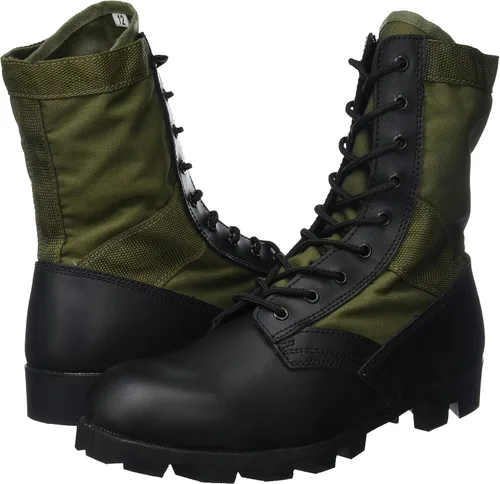 Vista 5 de CamoOutdoor US Army Combat Vietnam Era Jungle Botas Militar Panamá Sole Olive