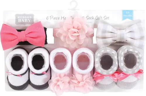Vista 2 de Hudson Baby Diadema y calcetines para niña