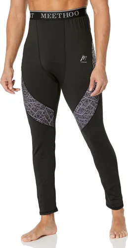 Vista 3 de MeetHoo mens Thermal Underwear Set for Men Long Johns Base Layer Winter Ski Hunting Cold Gear Warm Top Bottom