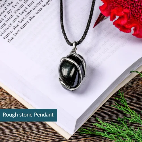 Vista 20 de PYOR Collar con colgante curativo de Reiki de cristal, gemas de buena suerte, prosperidad, riqueza, piedras preciosas naturales, collares de buena
